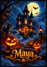 Sample card for Maya
